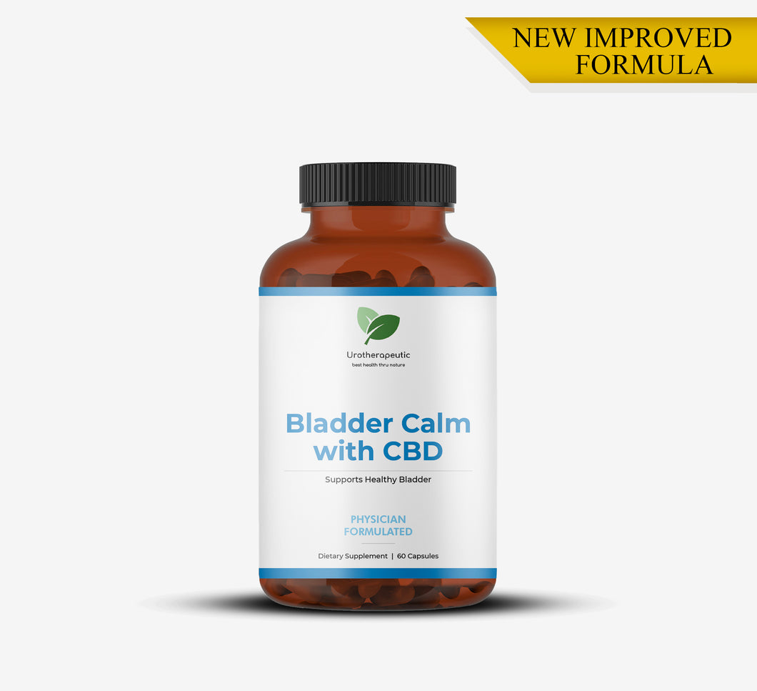 BLADDERCALM™ WITH CBD (Single Pack - 60 Capsules)